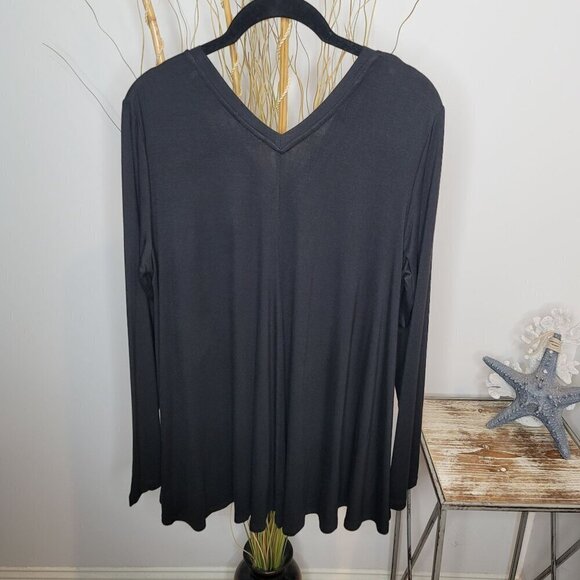 LOGO By Lori Goldstein Tunic Womens Medium - Picture 2 of 5